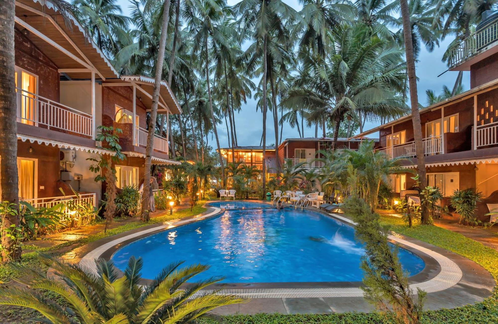 Skon Morjim Beach Resort By Orion Hotels Old Goa Exteriör bild