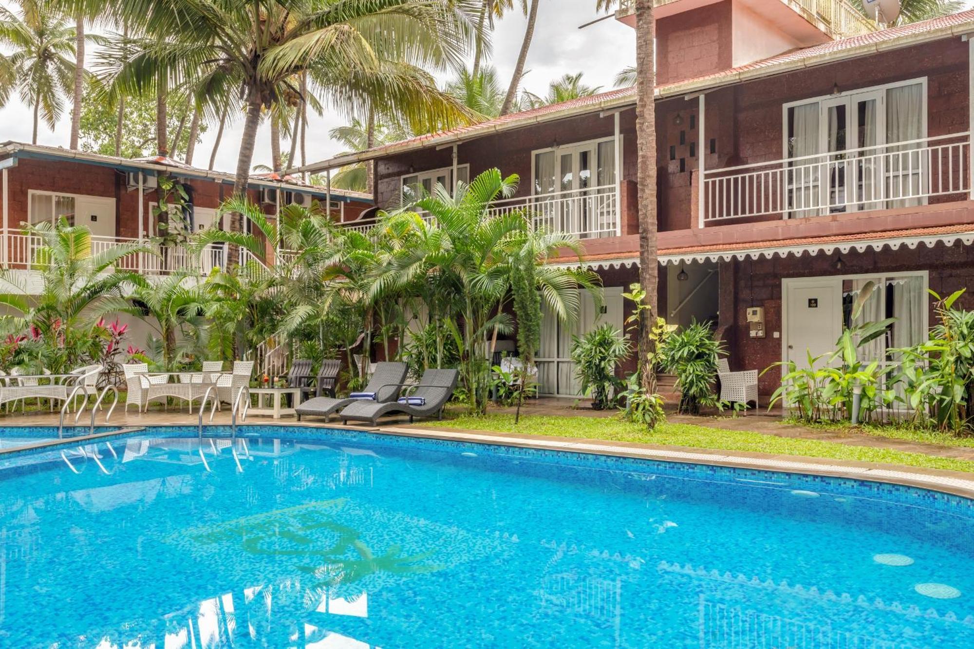 Skon Morjim Beach Resort By Orion Hotels Old Goa Exteriör bild