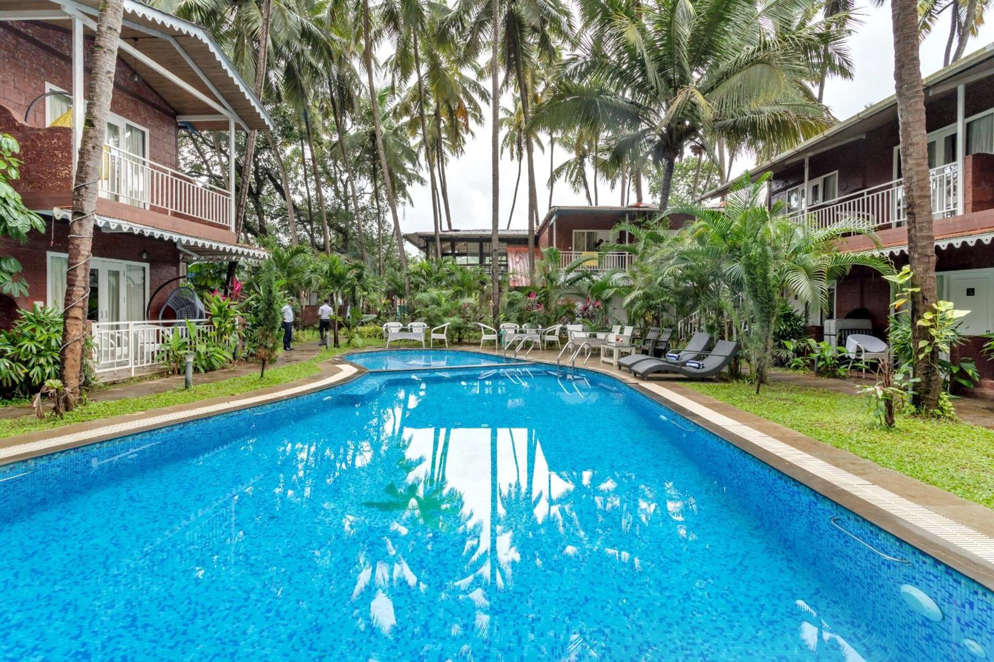 Skon Morjim Beach Resort By Orion Hotels Old Goa Exteriör bild