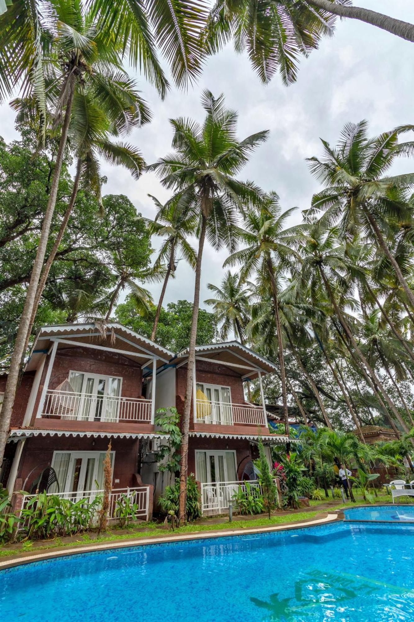 Skon Morjim Beach Resort By Orion Hotels Old Goa Exteriör bild
